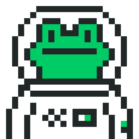 space frog is orbital salvage's spokesperson. we exist in a timeline where frogs are granted personhood and it is literally nbd to anyone