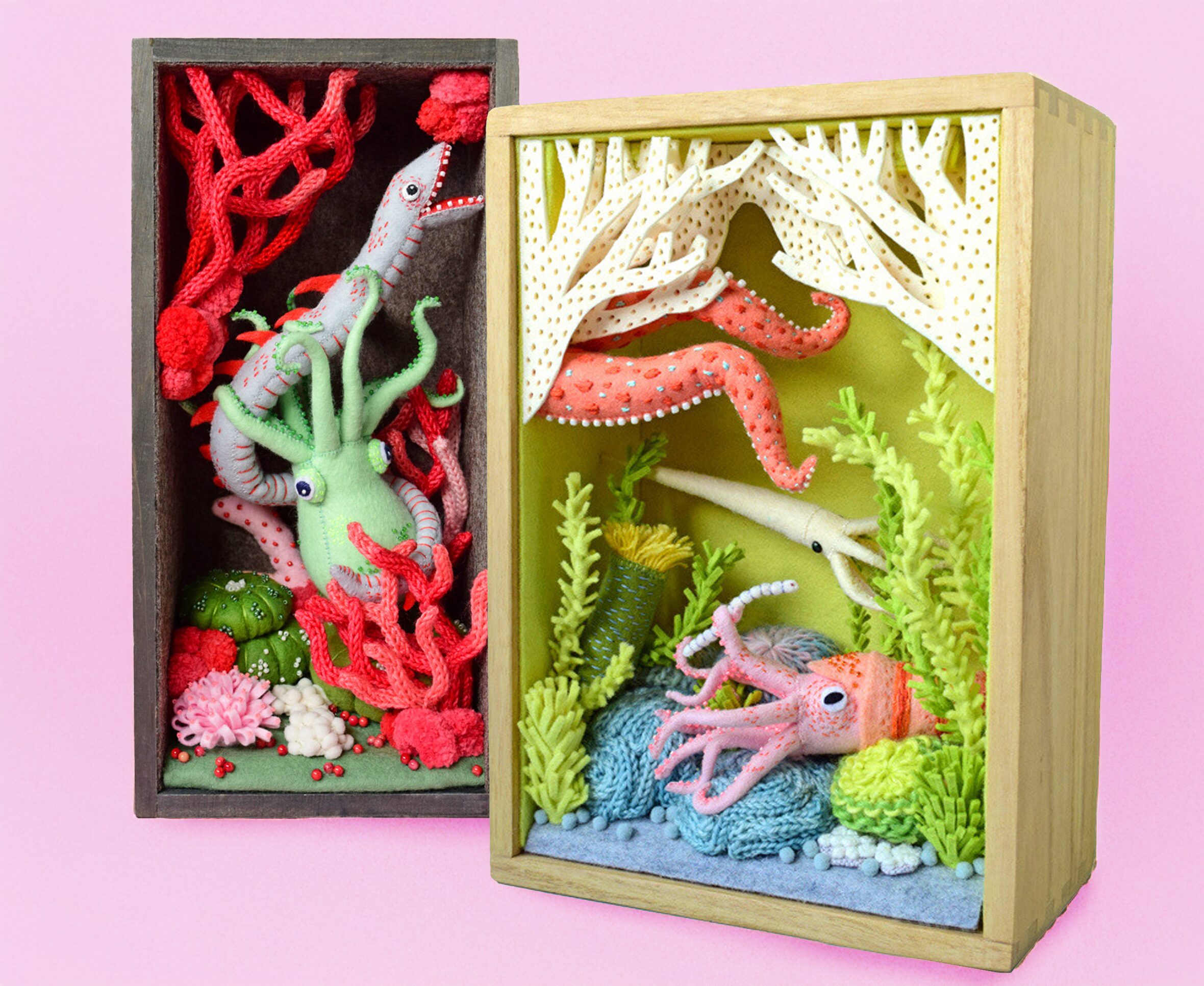 Hiné Mizushima’s Sea Creature Dioramas